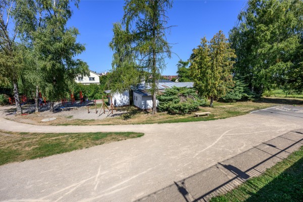 místo pro vznik Sportovního pavilonu