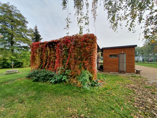 Výstavba pavilonu a sociálních zařízení v Areálu zdraví