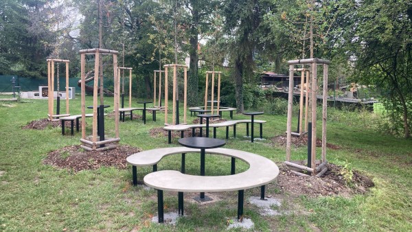 Výstavba pavilonu a sociálních zařízení v Areálu zdraví